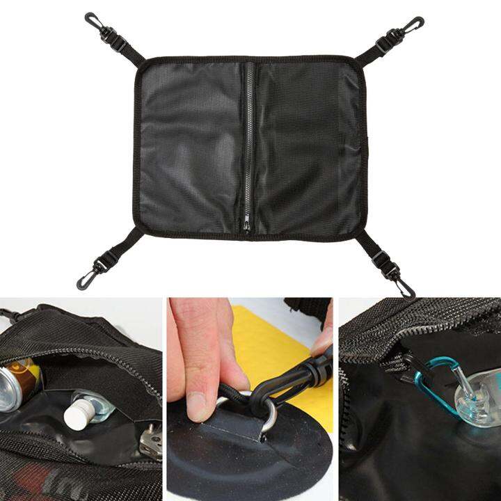 Fenteer Paddle Board Mesh Deck Bag Stand up Paddle Board Deck Bag for
