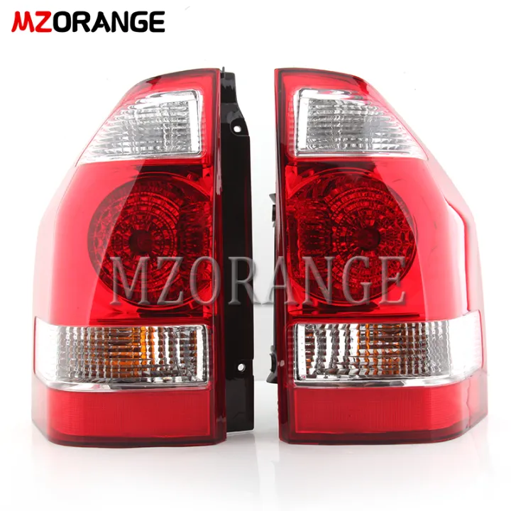 1 Pair Car Tail Light LED Tail Lamp Warning Signal Lights Assembly For