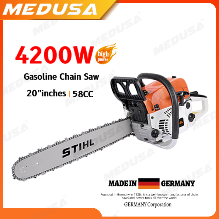 MEDUSA chainsaw portable chainsaw 24 inches original chain saw mini chainsaw gasoline chain saw
