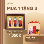 Saffron Việt Nam chính hãng giúp ngủ ngon tốt cho sức khỏe set 3gr