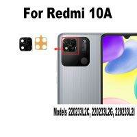 1PCS ต้นฉบับใหม่สําหรับ Xiaomi Redmi 10A กล้องหลังเลนส์แก้วเลนส์ด้านหลังพร้อมกาวสติกเกอร์กาว