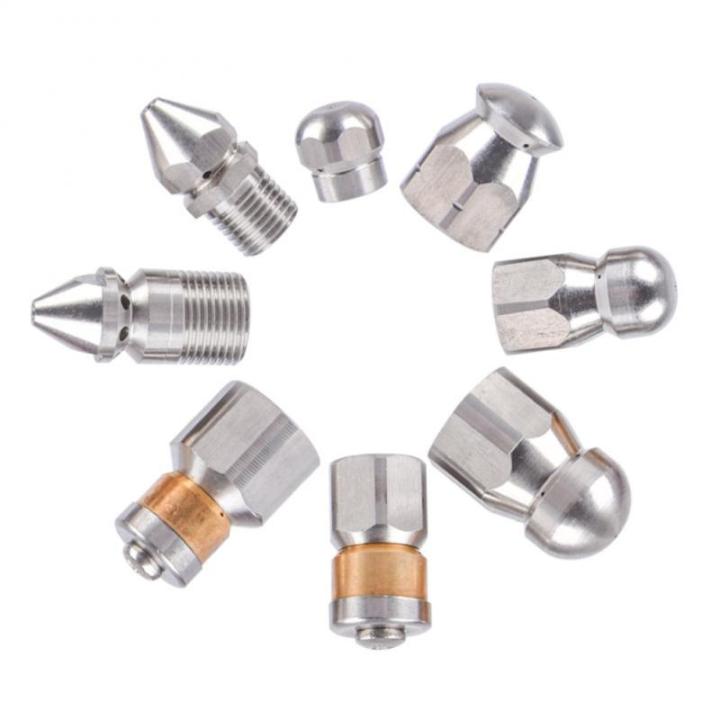 dredging-rotating-rat-head-replacement-stainless-steel-shower-head-high-pressure-wire-pipe-special-front-and-rear-three-six-pipe-fittings-accessories