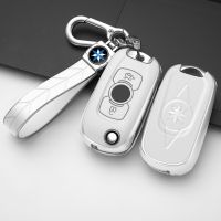 TPU Car Key Case For Opel Vauxhall Astra K Corsa E For Buick VERANO ENCORE GX GL6 2019 2020 2018 Flip Remote Key Protect Shell