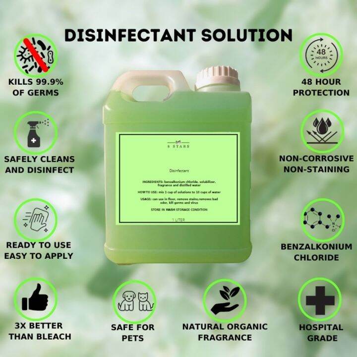 Disinfectant solution humidifier spray gun linen spray 1 liter fresh scent hotel scent Lazada PH
