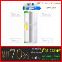 ชุดไส้กรองน้ำสำหรับเครื่องระบบ RO 150 GPD  ขนาดยาว 20 นิ้ว (PP+CTO+เรซิ่น+RO.150 Treatton+PCB)#ราคาถูกมาก#ราคาสุดคุ้มาก#ราคาสุดคุ้ม