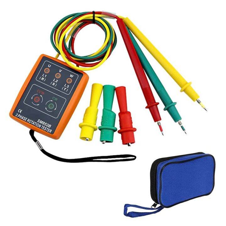 Phase Tester Rotating Field Measuring Device, 3 Phase El Sequence