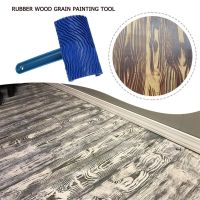 Wood Pattern Rubber DIY With Handle Wood Grain Brush Paint Tool Wood Grain Effect Wall Decoration Tool Paint Tools Accessories