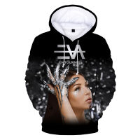 2023 New3D Eva Queen Hoodie ผู้ชายผู้หญิง Streetwear Hip Hop Hoodies แฟชั่น Boygirls Hoodies Sweatshirt ฤดูใบไม้ร่วงฤดูหนาว Oversize Pullover