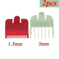 2PCS 1.5mm 3mm Beard Trimmer Comb Replacement Clipper Blade Cutter Trimmer Head Shaver Comb Brush Hair Clipper Guide Combs