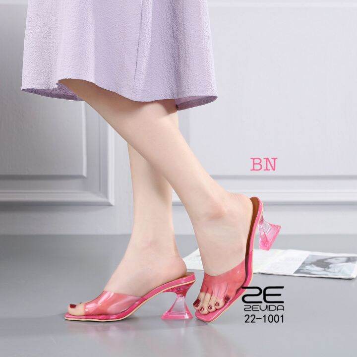 รองเท้าส้นสูงแฟชั่น-size-36-40-eu-มี-4-สี-รองเท้าแก้วสีใส-รองเท้าลำลองใส่เที่ยว-รองเท้าแตะสำหรับผู้หญิง-รองเท้าพื้นเรียบ-สวยงาม-ใส่สบาย