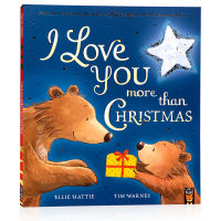 I love you more than Christmas theme parent-child reading warm heart picture story book paperback love you forever