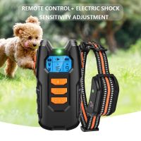 400M Anti Barking Training Collar Anti Bark Electric Shock Collar With Remote Dog Barking Control Collar Dog Training Supplies