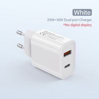 PZOZ ที่ชาร์จ USB Type C 30W,จอแสดงผลแอลอีดีชาร์จเร็ว QC 3.0 PD 20W ชาร์จเร็วสำหรับ iPhone 14 13 12 Pro Max Plus Samsung Xiaomi