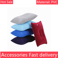 Portable Ultralight Inflatable PVC Nylon Air Pillows Camping Sleep Cushion Travel Hiking Beach Car Plane Head Rest Camp Gears Travel pillows