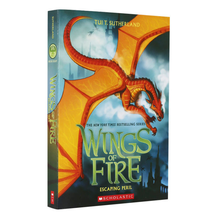 milu Original English Wings of Fire #8 Escaping Peril Bridge Book ...