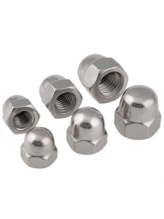 acorn-cap-nut-m3-m4-m5-m6-m8-m10-304-stainless-steel-decorative-cover-dome-cap-nuts-din1587-nails-screws-fasteners