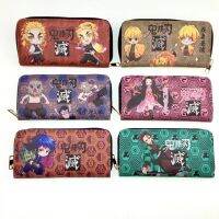 【May hot】 multi-card bag boys long coin purse anime peripheral student clip clutch