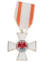 tomwang2012. WWI WW1 GERMAN EMPIRE WAR PRUSSIA RED EAGLE 2ND CLASS CROSS MEDAL BADGE