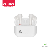 AIWA AT-X80A TWS Bluetooth Earphones หูฟังไร้สายแบบอินเอียร์ น้ำหนักเบา กันน้ำระดับ IPX4