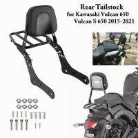 รถจักรยานยนต์ที่ถอดออกได้ Sissy Bar พนักพิงที่นั่งผู้โดยสารด้านหลังสำหรับ Kawasaki Vulcan S 650 VN650 2015-2020