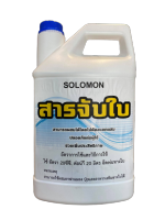 Solomon สารจับใบ ขจัดคราบไขมัน เพิ่มประสิทธิภาพสารที่ฉีด ยึดเกาะดี ดูดซึมได้ดี ขนาด 4 ลิตร