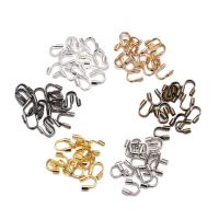 【CW】 30-100pcs 4.5x4mm Wire Protectors Guard Guardian loops U Accessories Clasps Jewelry Making