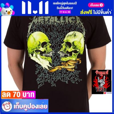 เสื้อวง METALLICA เสื้อร็อค เสื้อทัวร์ เมทัลลิกา ไซส์ยุโรป RDM1683