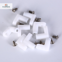 yuanhe 10pcs FIXED Plastic PCB MOUNTING Feet 20mm L ประเภทฟุตพร้อมสกรู