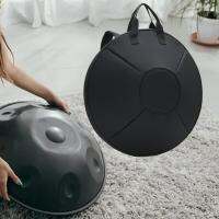 WDBEST Handpan กระเป๋ากระเป๋าสะพายหลังการดูดซับแรงกระแทกผ้าอ๊อกซ์ฟอร์ดสะพายไหล่คู่