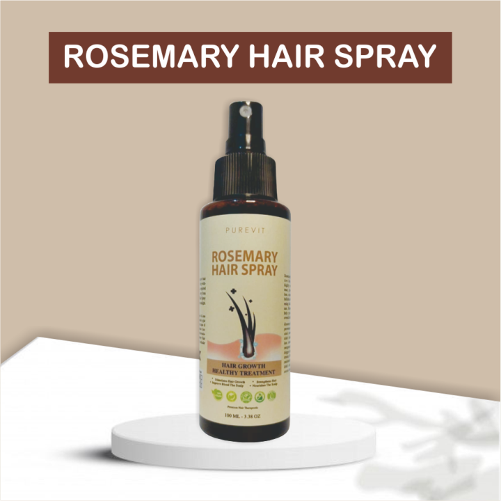 Organic Extract Daun Rosemary Penumbuh Rambut Cepat Rosemary Hair Spray