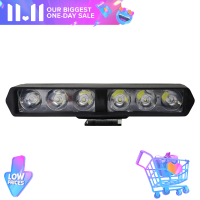 ?【Lowest price】Refreshing สปอตไลท์ไฟหน้ารถมอเตอร์ไซค์แบบ6LED ไฟสกู๊ตเตอร์ยานยนต์ปรับแสงแฟลช