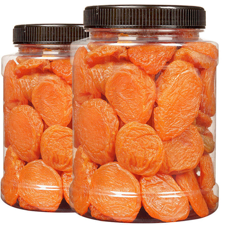 Dried apricots 500g large canned seedless red apricot strips with