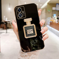 2023เคสโทรศัพท์อินเทรนด์ใหม่สำหรับ REALME C55 NFC ซิลิโคน TPU นุ่มปลอกโทรศัพท์มือถือ Hp REALME C55 NFC กระจกชุบไฟฟ้าปกหลัง REALMEC55ด้วยน้ำหอม