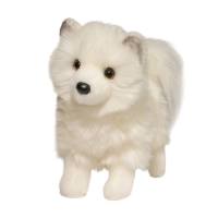 ตุ๊กตานิ่ม Douglas ตุ๊กตาสุนัขปอมสกี้ โฟบี้ สีขาว Phoebe White Pomsky ขนาด 10 นิ้ว ดักลาส แบรนด์ดังจากอเมริกา มี มอก. มาตรฐานความปลอดภัย