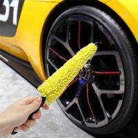 【Online】 CS Agro mall Auto Car Accessories แปรงล้างล้อรถด้ามพลาสติกขอบล้อรถ Care Tyre Ing Brush Washing Sponge