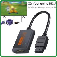 CLMXCA สำหรับ N64 อะแดปเตอร์ อุปกรณ์เสริมเสริม สายเคเบิล HDMI ส่วนประกอบไปยัง HDMI เอาต์พุตสัญญาณ YPbPr N64ไปยัง HDMI