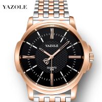 YAZOLE358 diamond belt between three stitches quartz watch the man waterproof noctilucent business mens