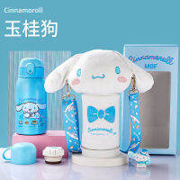 Kitty Cat Cinnamoroll Kuromi กระบอกน้ำสำหรับเป็นของขวัญเทพธิดา Essential แฟชั่นถ้วยน้ำน่ารักอาหาร316เกรดฉนวนกันความร้อนสแตนเลสถ้วย0000