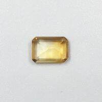 6mmx8mm 1ct Real Natural Emerald Cut Citrine Loose Gemstone for Jewelry Maker