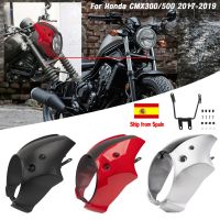 หน้ากากไฟหน้ารถจักรยานยนต์ด้านหน้าสำหรับ Honda Rebel CMX 300 500 2017 2018 2019อุปกรณ์ CMX500