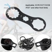 ABOND ส้อมด้านหน้าสำหรับ Suntour XCR XCT XCM RST เครื่องมือถอดชิ้นส่วนตะเกียบจักรยานเสือภูเขาอุปกรณ์ติดตั้งประแจอุปกรณ์กำจัดซ่อมประแจไหล่