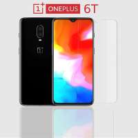 P❤️M ฟิล์มกระจก นิรภัย วันพลัส 6ที แบบไม่เต็มจอ กาวขอบ Tempered Glass For OnePlus 6T (6.41) Not Full Screen