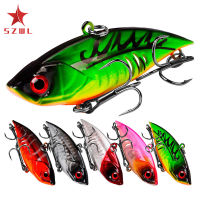 [ READY STOCK ] 6.5cm/11g Artificial Fake Bait Vib Hard Bait Built-in Ball Minnow Lure Bait With Hooks For Fishing