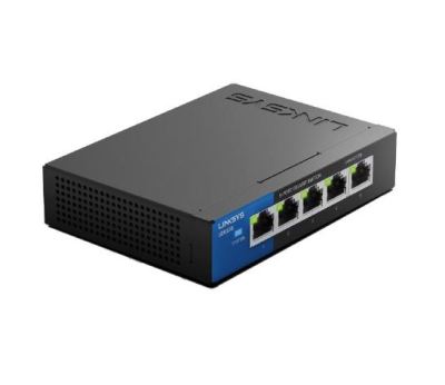 LINKSYS LGS105 UNMANAGED 5-PORT BUSINESS DESKTOP GIGABIT SWITCH LGS105-AP