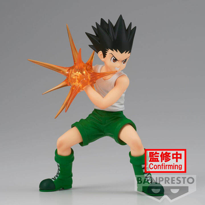 ของแท้-banpresto-การสั่นสะเทือน-stars-hunter-hunter-11ซม-gon-freecss-ตกแต่งโต๊ะสะสมของเล่นเด็ก-gift