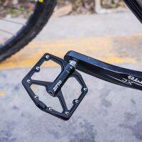 อะลูมิเนียมอัลลอย CNC ZTTO MTB น้ำหนักเบามากคันเหยียบแบน AM มอเตอร์ไซค์แนว Enduro ตลับลูกปืนเรียบด้าย9/16พื้นที่ขนาดใหญ่สำหรับ JT07กรวด