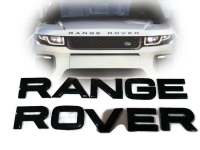 LOGOโลโก้ Rang Rover ติดฝากระโปรงหน้าหรือฝากระโปรงท้าย สีดำเงา ราคาดีที่สุด จบในที่เดียว * จบในร้านเดียว**จัดส่งไว**