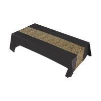 【CC】 Table Cover Useful Gold Dot Tablecloth Eco-friendly to Fold