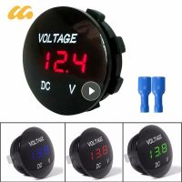 5V-48V Digital Panel Voltmeter Voltage Tester Led Display Car Motorcycle Boat Truck Refit Accessories