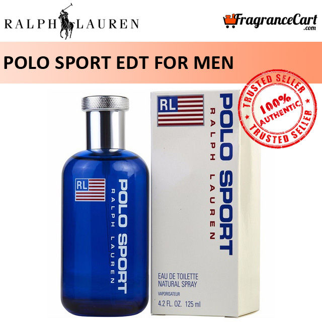 Ralph Lauren Polo Sport EDT for Men (125ml) Eau de Toilette RalphLauren  Sports Blue [Brand New 100% Authentic Perfume/Fragrance] 
